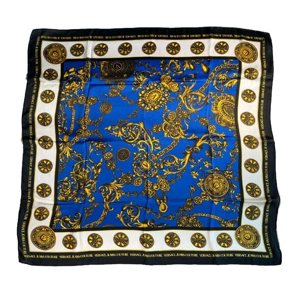 Versace Jeans Couture Baroque Print Scar - Picture 1 of 15